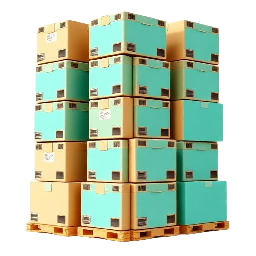 Ícone 3D Estoque