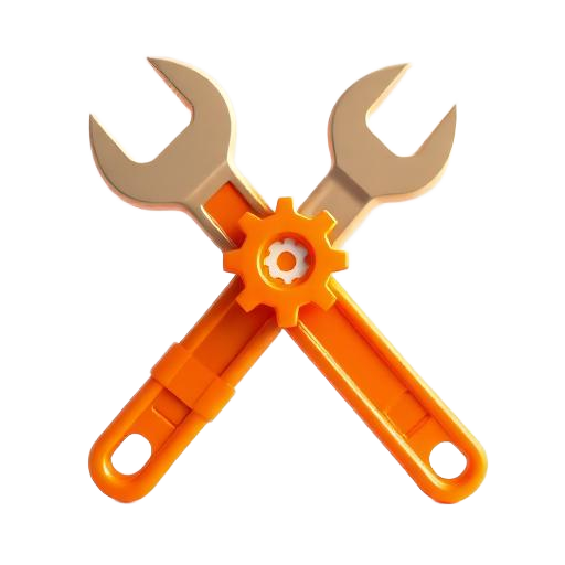 Ícone 3D Manutenção de equipamentos